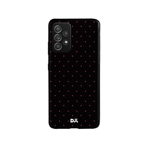 DailyObjects Constellation Dots Black Glass Case Cover For Samsung Galaxy A52