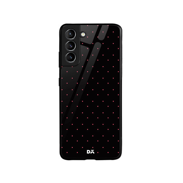 

DailyObjects Constellation Dots Black Glass Case Cover For Samsung Galaxy S21 Plus
