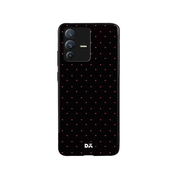 

DailyObjects Constellation Dots Black Glass Case Cover For Vivo V23