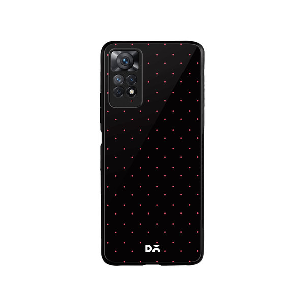 

DailyObjects Constellation Dots Black Glass Case Cover For Xiaomi Redmi Note 11 Pro