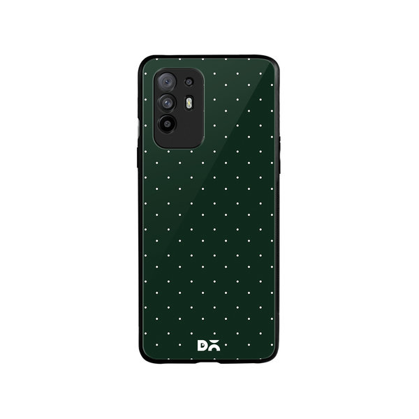 

DailyObjects Constellation Dots Bottle Green Glass Case Cover For Oppo F19 Pro Plus