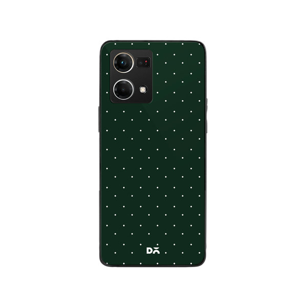 

DailyObjects Constellation Dots Bottle Green Glass Case Cover For Oppo Reno 7
