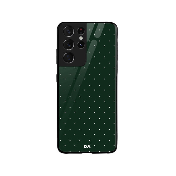 

DailyObjects Constellation Dots Bottle Green Glass Case Cover For Samsung Galaxy S21 Ultra