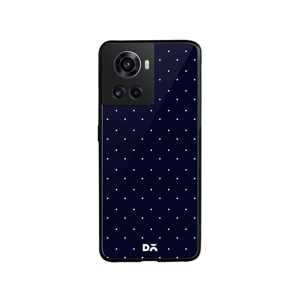 

DailyObjects Constellation Dots Navy Glass Case Cover For OnePlus 10R