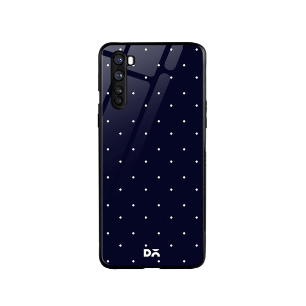 

DailyObjects Constellation Dots Navy Glass Case Cover For OnePlus Nord