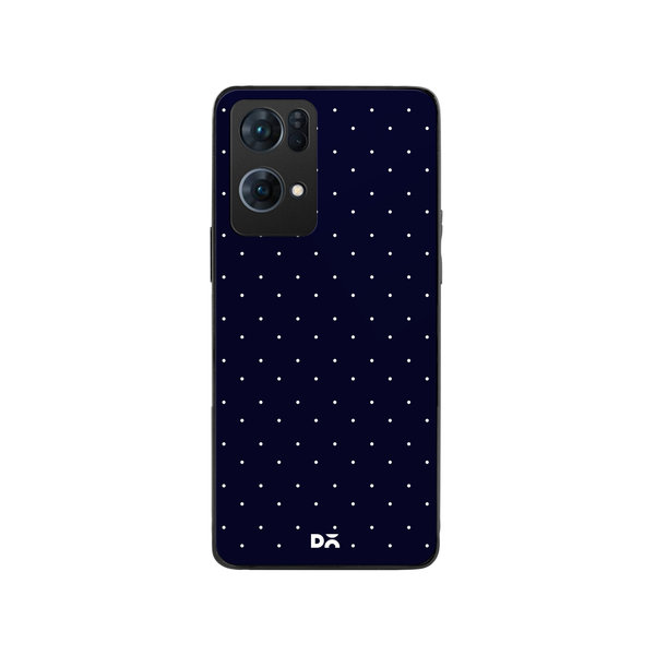 

DailyObjects Constellation Dots Navy Glass Case Cover For Oppo Reno 7 Pro