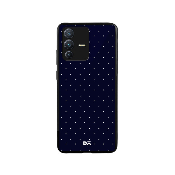 

DailyObjects Constellation Dots Navy Glass Case Cover For Vivo V23