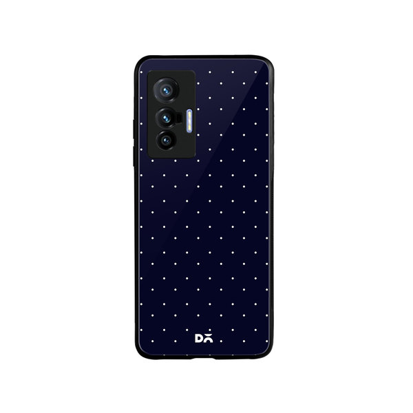 

DailyObjects Constellation Dots Navy Glass Case Cover For Vivo X70