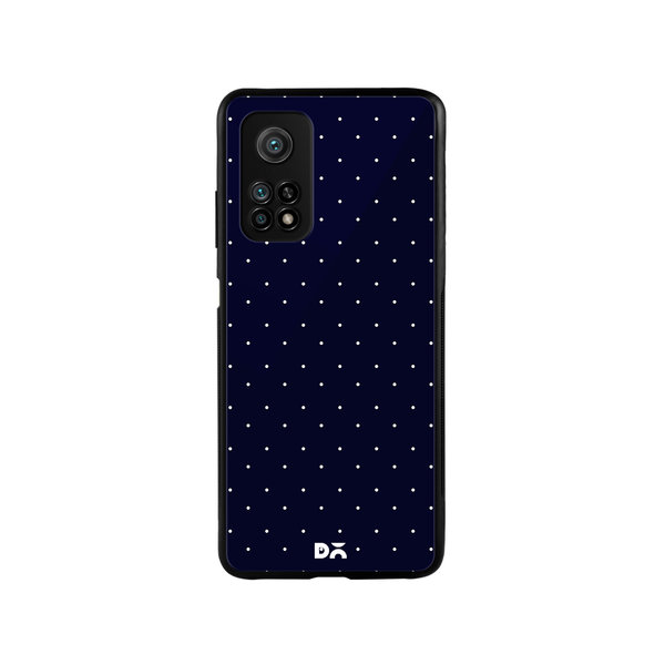 

DailyObjects Constellation Dots Navy Glass Case Cover For Xiaomi Mi 10T