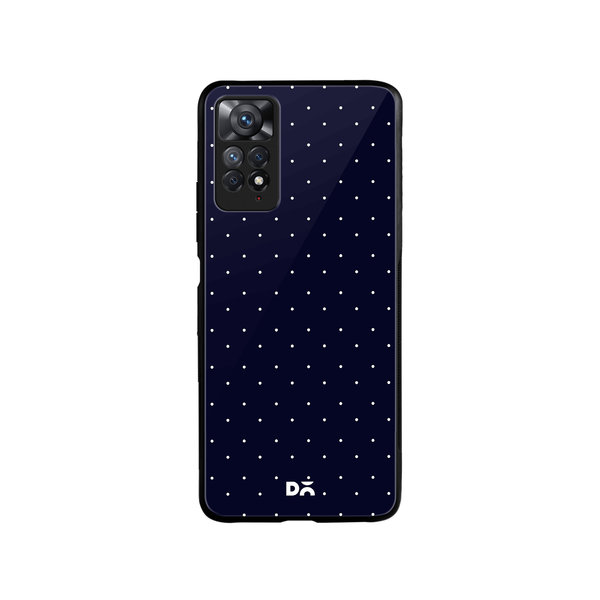 

DailyObjects Constellation Dots Navy Glass Case Cover For Xiaomi Redmi Note 11 Pro