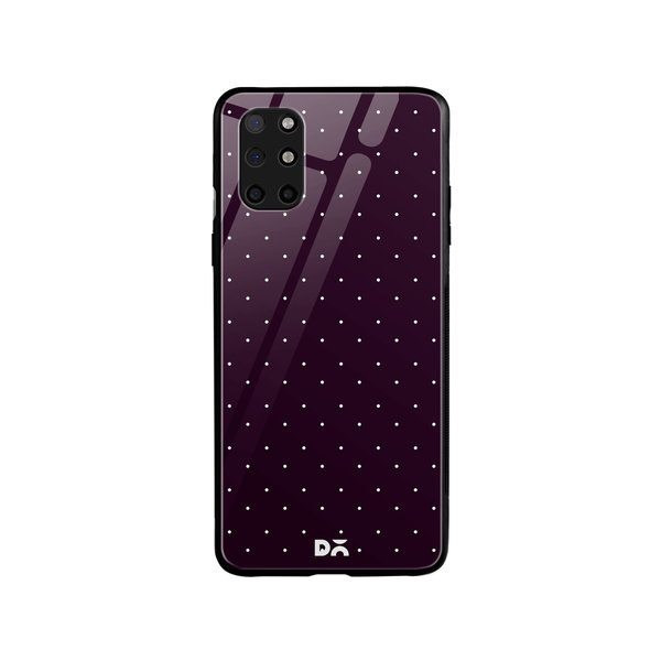 

DailyObjects Constellation Dots Plum Glass Case Cover For OnePlus 8T