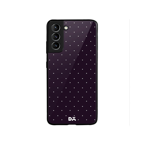 

DailyObjects Constellation Dots Plum Glass Case Cover For Samsung Galaxy S22 Plus