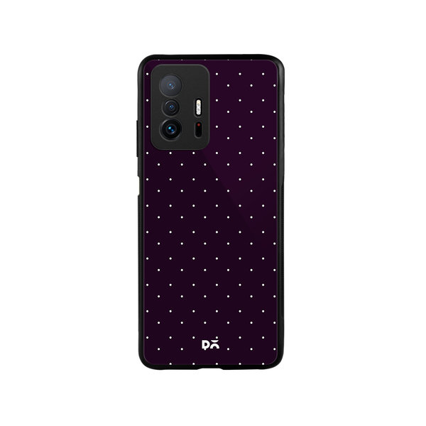 

DailyObjects Constellation Dots Plum Glass Case Cover For Xiaomi 11T
