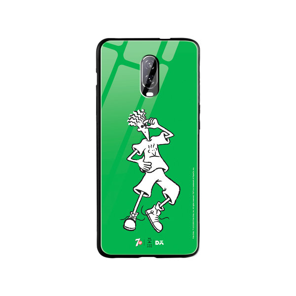DailyObjects Cool Fido Glass Case Cover For OnePlus 7