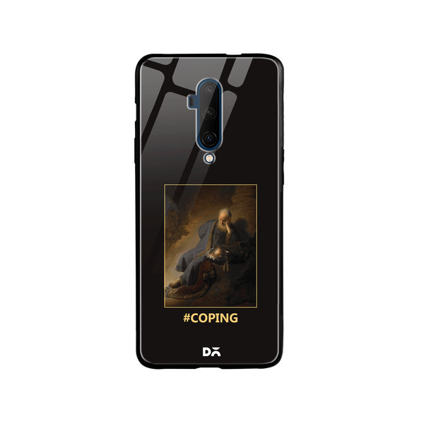 

DailyObjects Coping Glass Case Cover For OnePlus 7T Pro