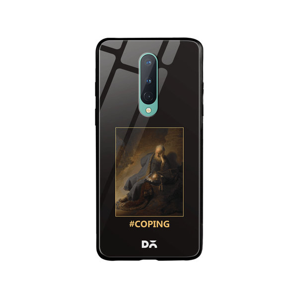 

DailyObjects Coping Glass Case Cover For OnePlus 8