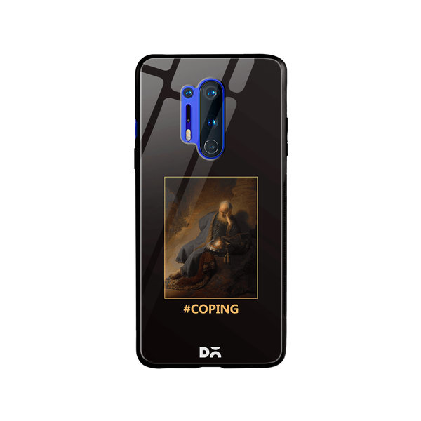 

DailyObjects Coping Glass Case Cover For OnePlus 8 Pro