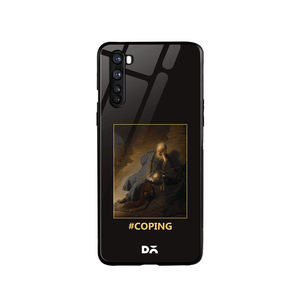 

DailyObjects Coping Glass Case Cover For OnePlus Nord
