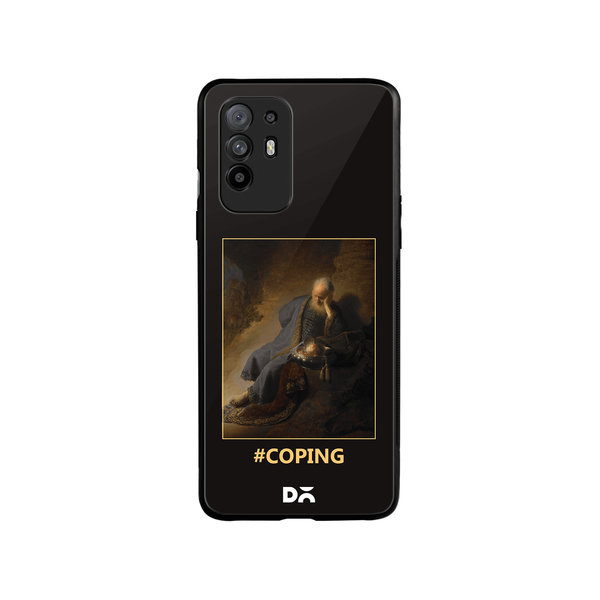 

DailyObjects Coping Glass Case Cover For Oppo F19 Pro Plus