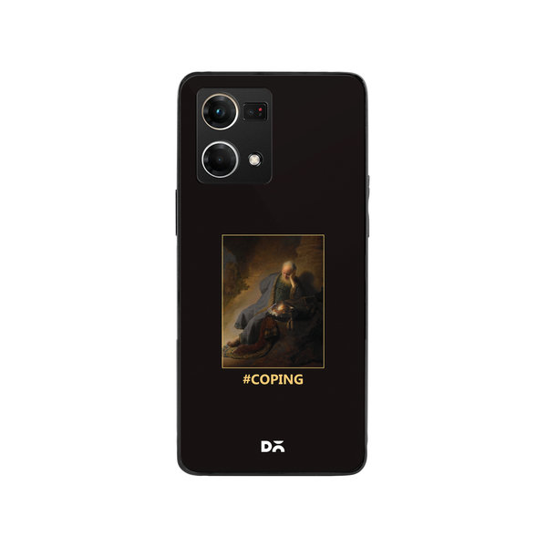 

DailyObjects Coping Glass Case Cover For Oppo F21 Pro