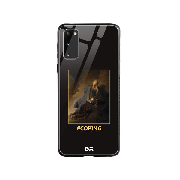 

DailyObjects Coping Glass Case Cover For Samsung Galaxy S20