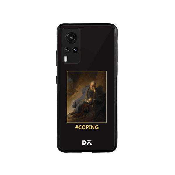

DailyObjects Coping Glass Case Cover For Vivo X60