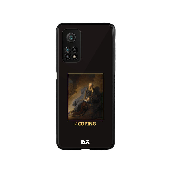 

DailyObjects Coping Glass Case Cover For Xiaomi Mi 10T
