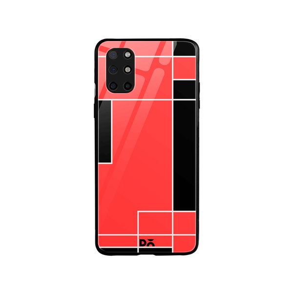 

DailyObjects Coral Blocks Glass Case Cover For OnePlus 8T