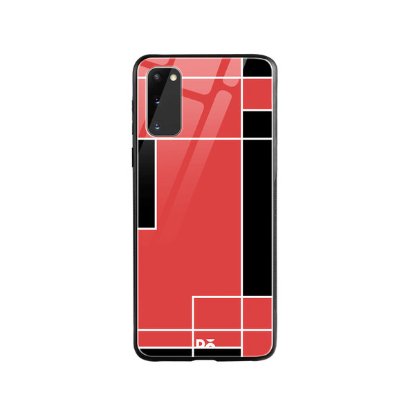 

DailyObjects Coral Blocks Glass Case Cover For Samsung Galaxy S20