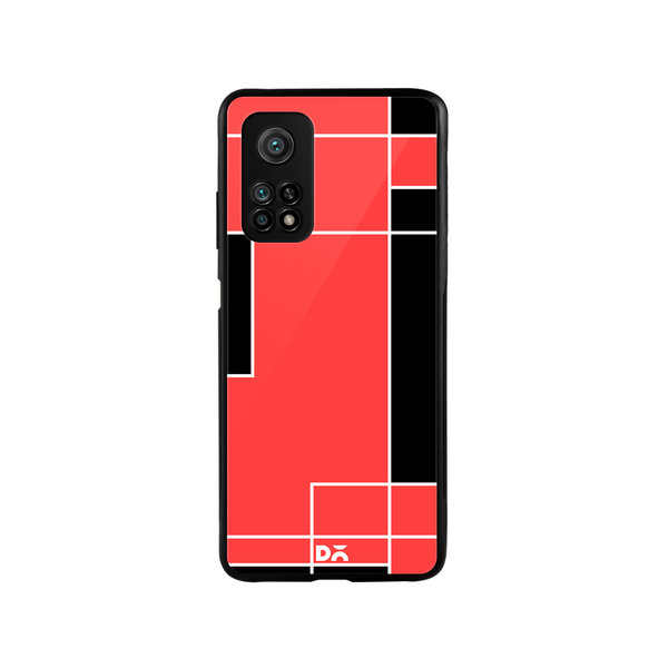 

DailyObjects Coral Blocks Glass Case Cover For Xiaomi Mi 10T