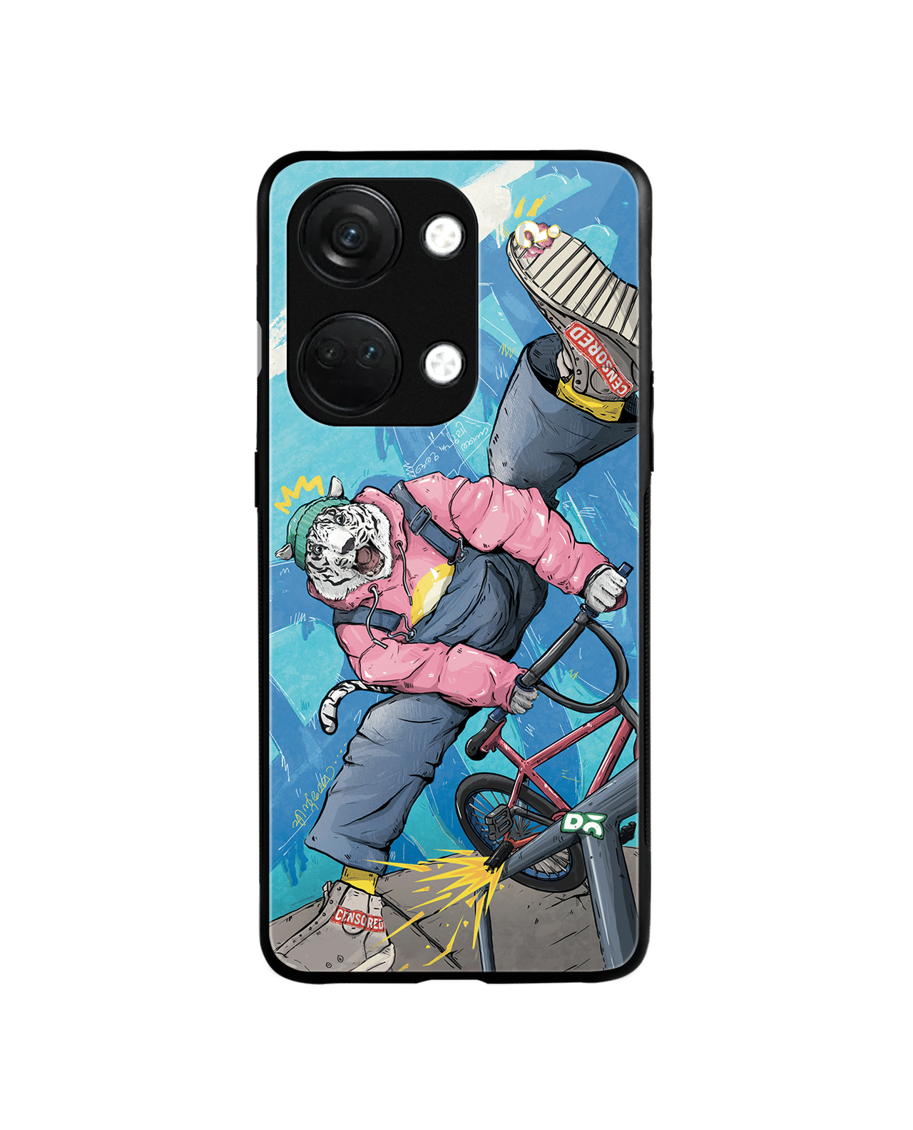 Cotton Ball Glass Case Cover For OnePlus Nord 3
