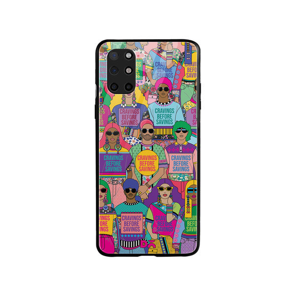 

DailyObjects Cravings Before Savings Glass Case Cover For OnePlus 8T