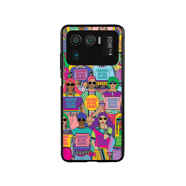 

DailyObjects Cravings Before Savings Glass Case Cover For Xiaomi Mi 11 Ultra