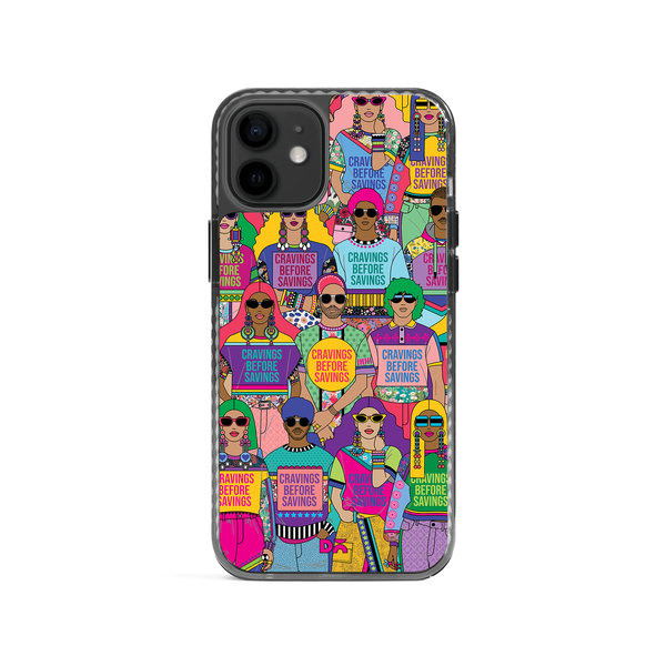 

DailyObjects Cravings Before Savings Stride 2.0 Case Cover For iPhone 12