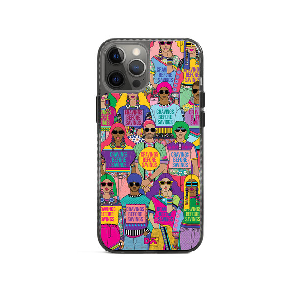 

DailyObjects Cravings Before Savings Stride 2.0 Case Cover For iPhone 12 Pro