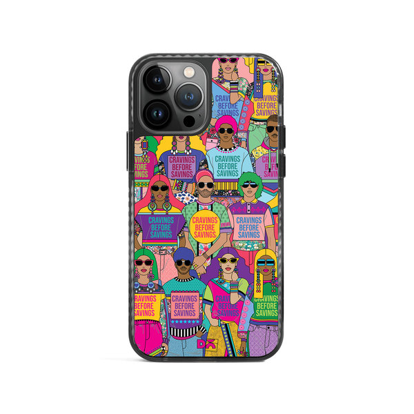 

DailyObjects Cravings Before Savings Stride 2.0 Case Cover For iPhone 14 Pro Max