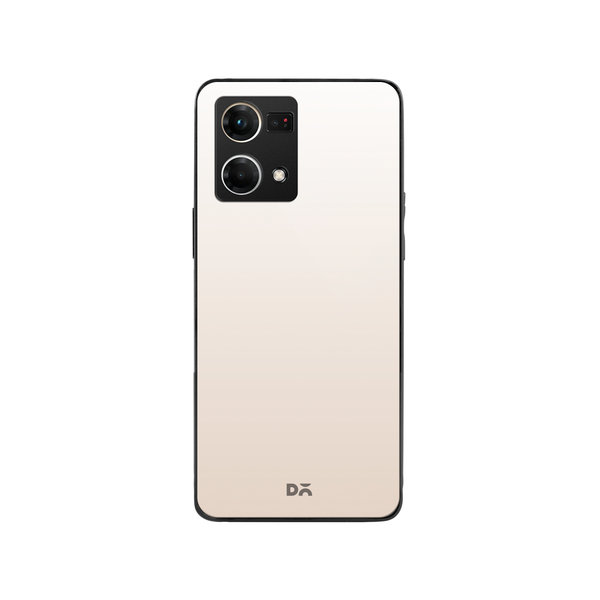 

DailyObjects Creamcheese Gradient Glass Case Cover For Oppo F21 Pro