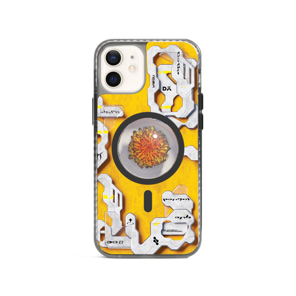 

DailyObjects Cronus Stride 2.0 Clear MagSafe Phone Case Cover For iPhone 12