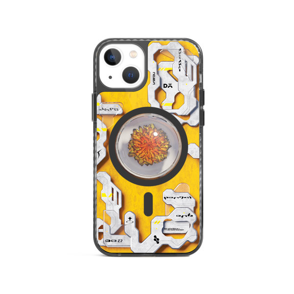 

DailyObjects Cronus Stride 2.0 Clear MagSafe Phone Case Cover For iPhone 13