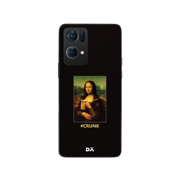 

DailyObjects Crunk Glass Case Cover For Oppo Reno 7 Pro