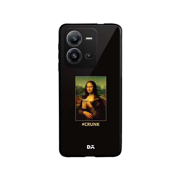 

DailyObjects Crunk Glass Case Cover For Vivo V25