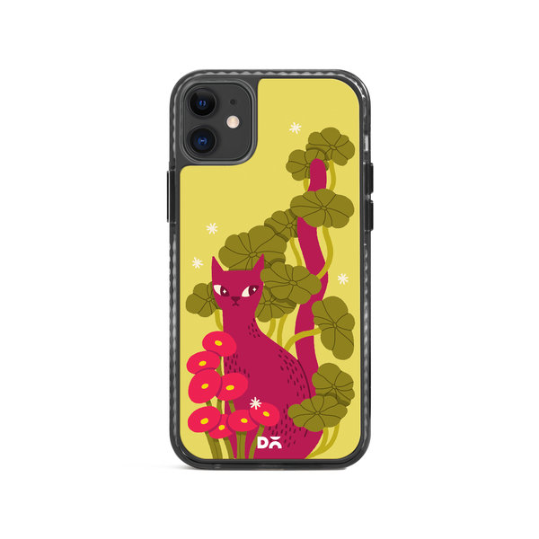 

DailyObjects Curious Cat Stride 2.0 Case Cover For iPhone 11