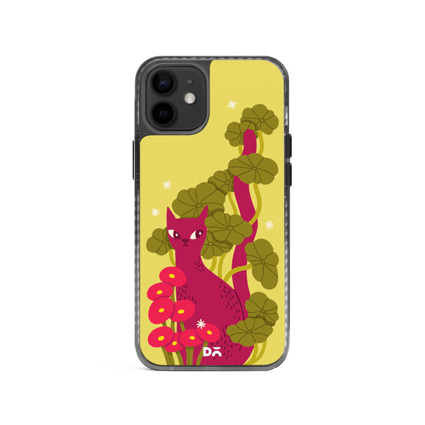 

DailyObjects Curious Cat Stride 2.0 Case Cover For iPhone 12