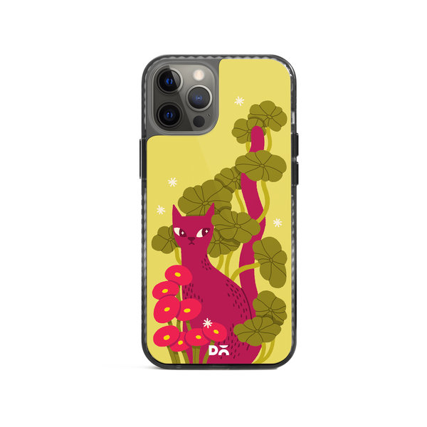 

DailyObjects Curious Cat Stride 2.0 Case Cover For iPhone 12 Pro