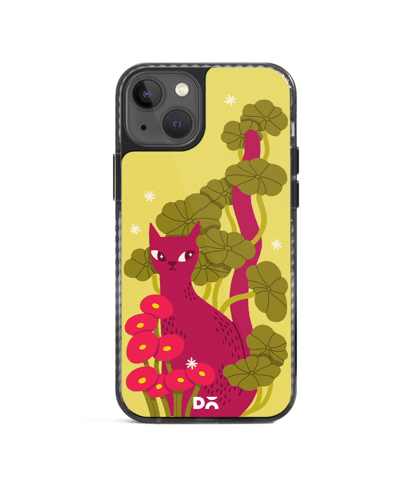 Curious Cat Stride MagSafe Case Cover For iPhone 13