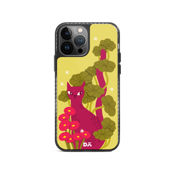 

DailyObjects Curious Cat Stride 2.0 Case Cover For iPhone 13 Pro