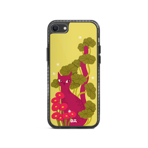 

DailyObjects Curious Cat Stride 2.0 Case Cover For iPhone 8