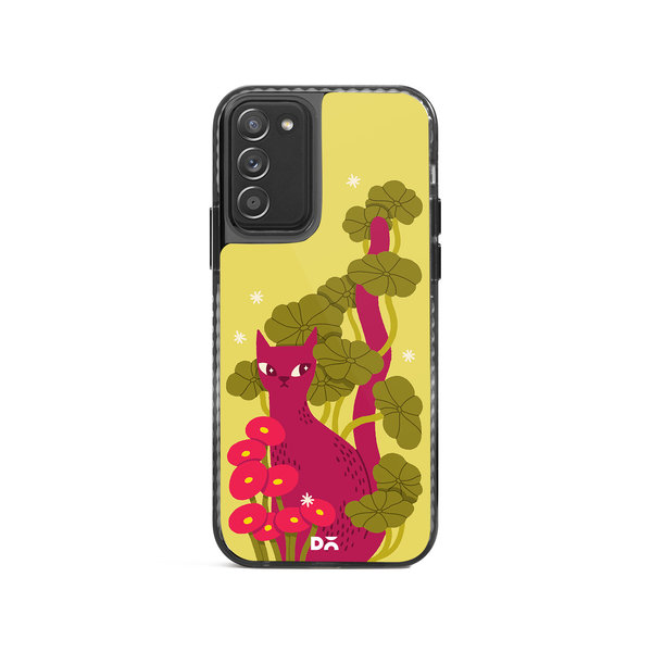 

DailyObjects Curious Cat Stride 2.0 Case Cover For Samsung Galaxy S20 FE