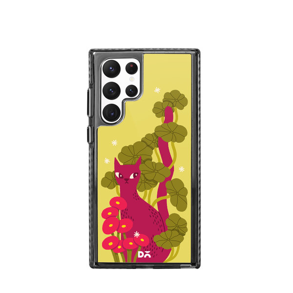 

DailyObjects Curious Cat Stride 2.0 Case Cover For Samsung Galaxy S23 Ultra