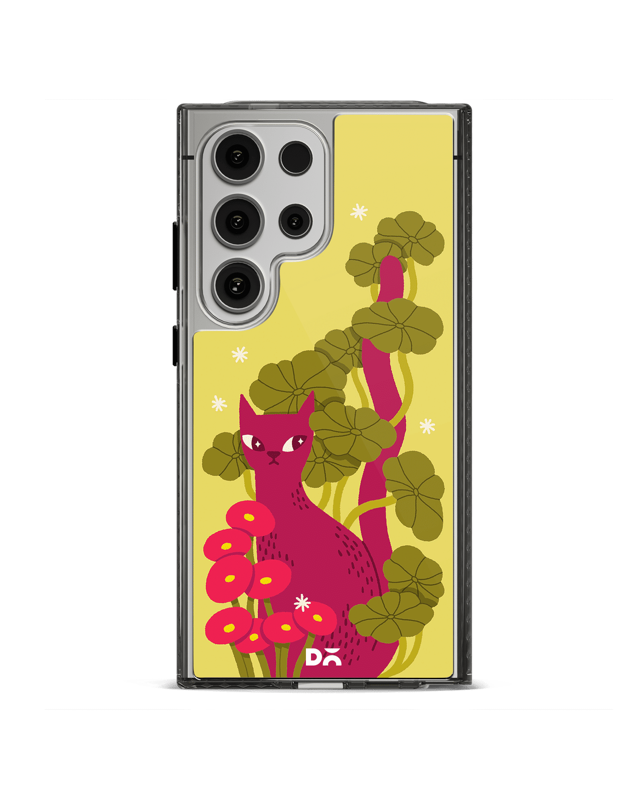 Curious Cat Stride 2.0 Case Cover For Samsung Galaxy S24 Ultra